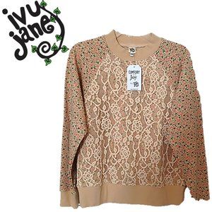 NWT IVY JANE ANTHROPOLOGIE SWEATSHIRT